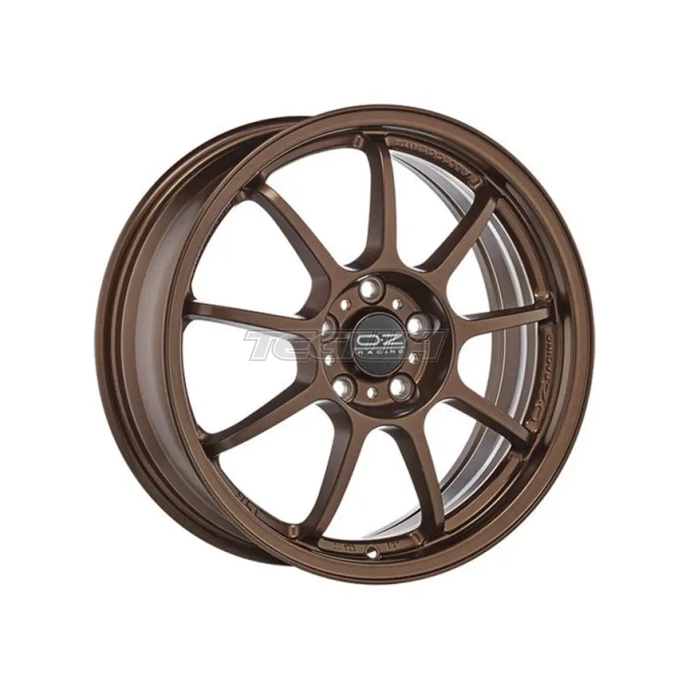 OZ I-Tech Alleggerita HLT 4F Alloy Wheel 17x7 ET30 4x100 Matt Bronze 68mm CB