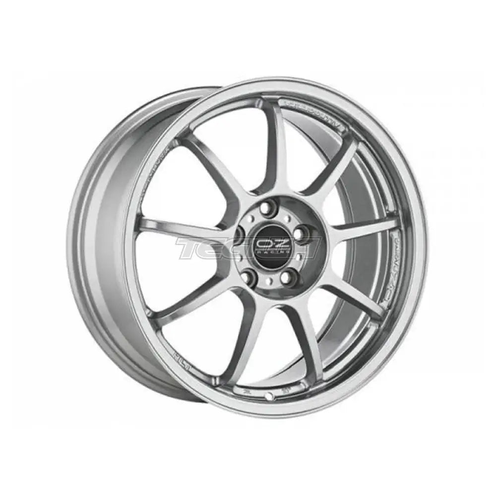 OZ I-Tech Alleggerita HLT 4F Alloy Wheel 17x7 ET37 4x100 Star Silver 68mm CB