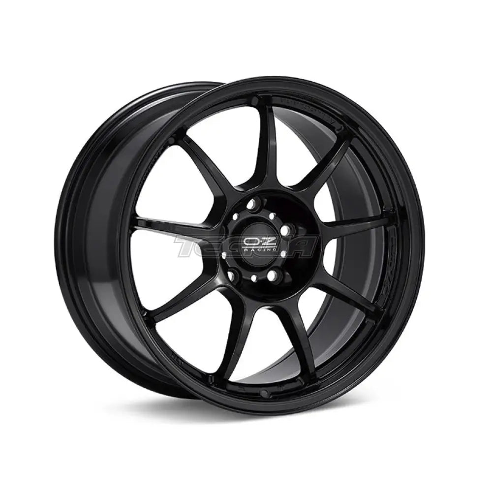 OZ I-Tech Alleggerita HLT 4F Alloy Wheel 17x7 ET44 4x100 Gloss Black 68mm CB