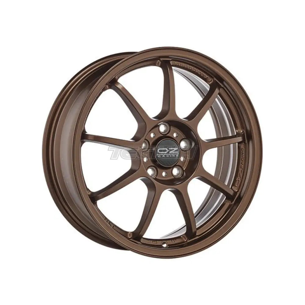 OZ I-Tech Alleggerita HLT 5F Alloy Wheel 18x12 ET45 5x130 Matt Bronze 71.5mm CB
