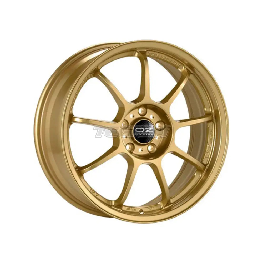 OZ I-Tech Alleggerita HLT 5F Alloy Wheel 18x7.5 ET48 5x100 Race Gold 68mm CB