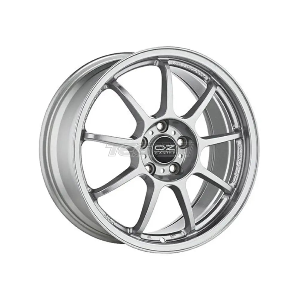 OZ I-Tech Alleggerita HLT 5F Alloy Wheel 18x8 ET50 5x130 Star Silver 71.5mm CB