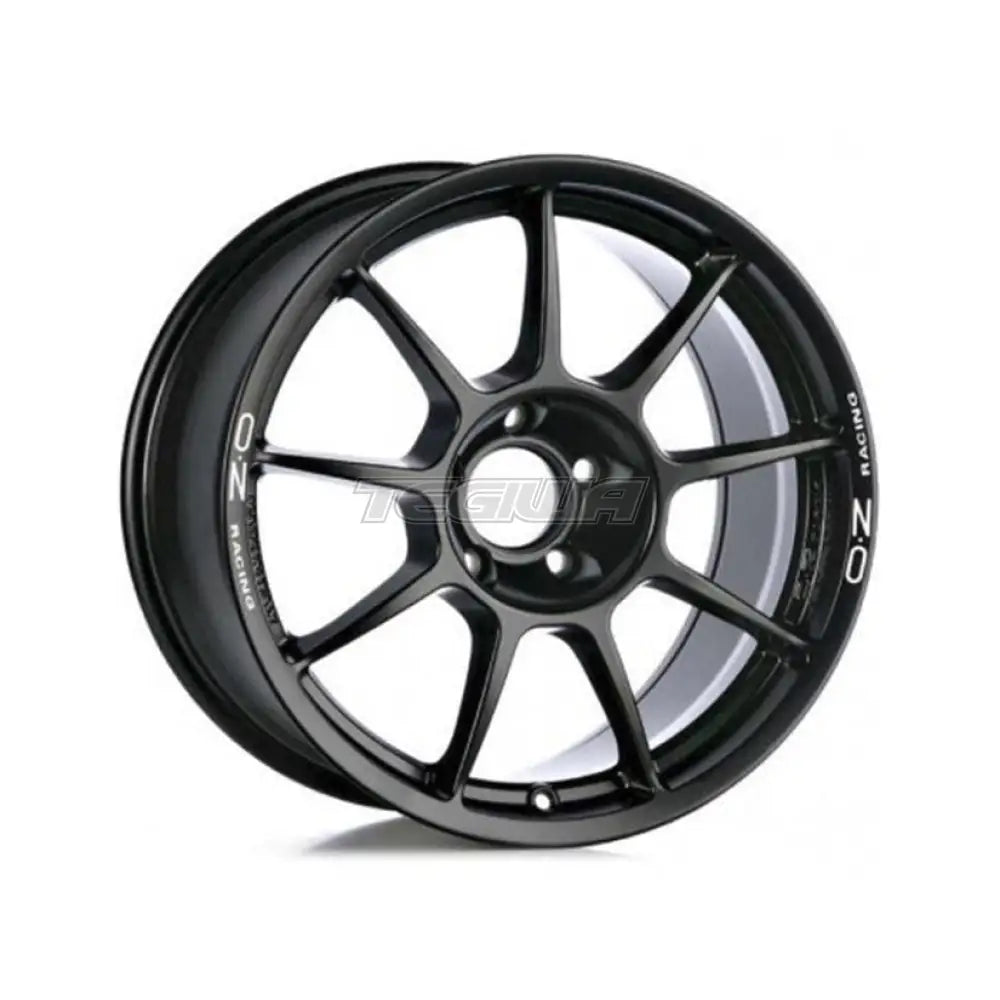 OZ I-Tech Challenge HLT CL Alloy Wheel 18x8.5 ET50 15x130 Matt Black White Lettering 84mm CB