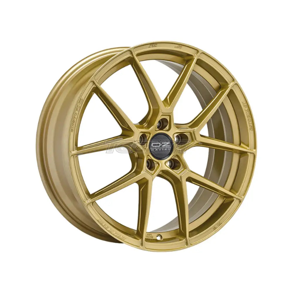 OZ I-Tech Estrema GT HLT Alloy Wheel 19x8 ET45 5x112 Race Gold 75mm CB