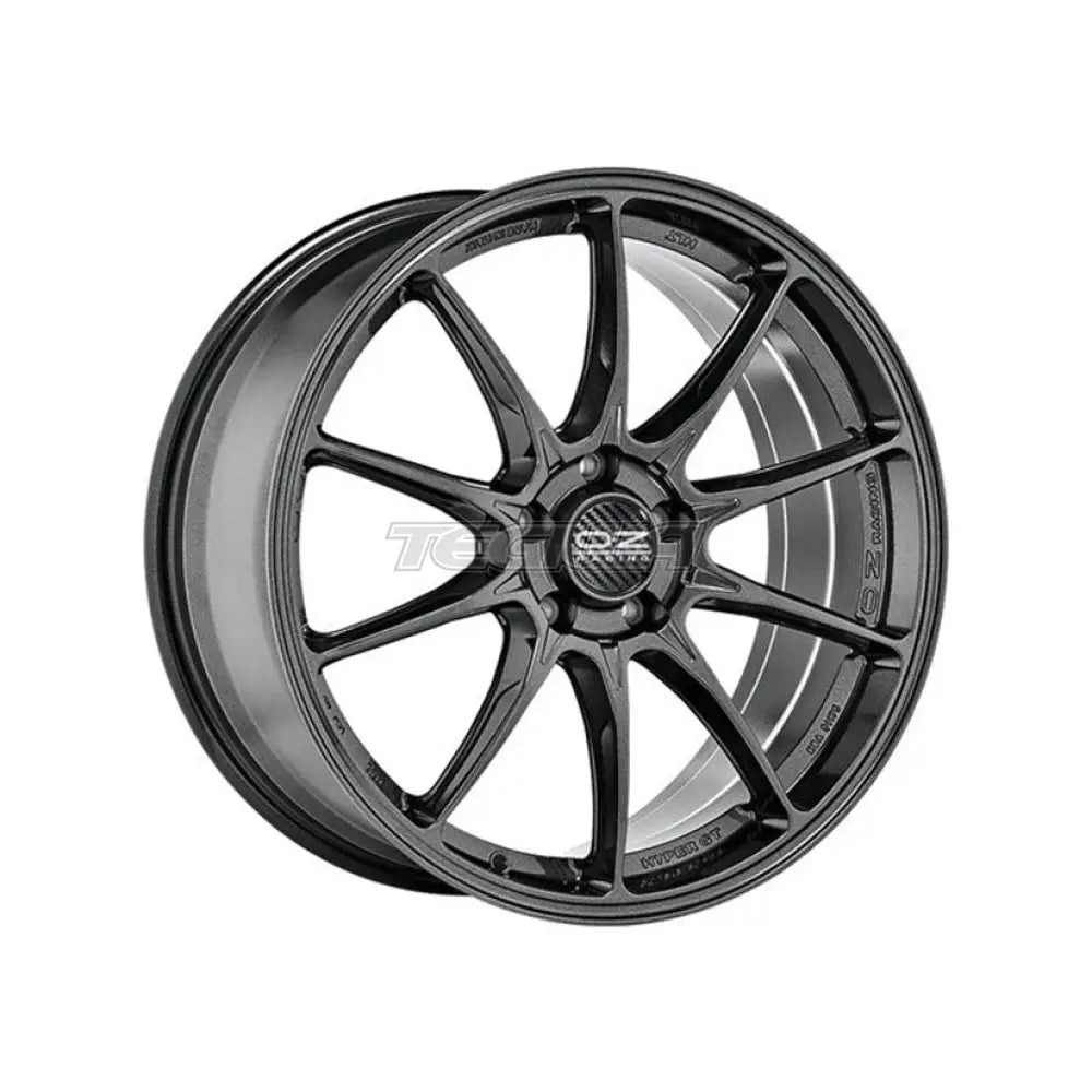 OZ I-Tech Hyper GT HLT Alloy Wheel 18x8 ET35 5x100 Star Graphite 68mm CB