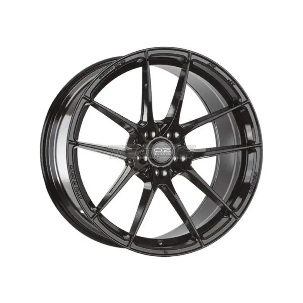 OZ I-Tech Leggera HLT Alloy Wheel 18x8 ET45 5x100 Gloss Black 68mm CB