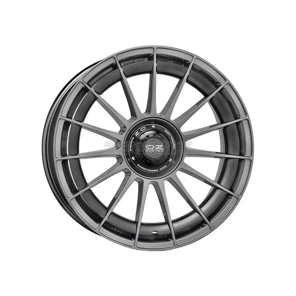OZ I-Tech Superturismo Aero Alloy Wheel 18x8 ET45 5x108 Star Graphite 75mm CB