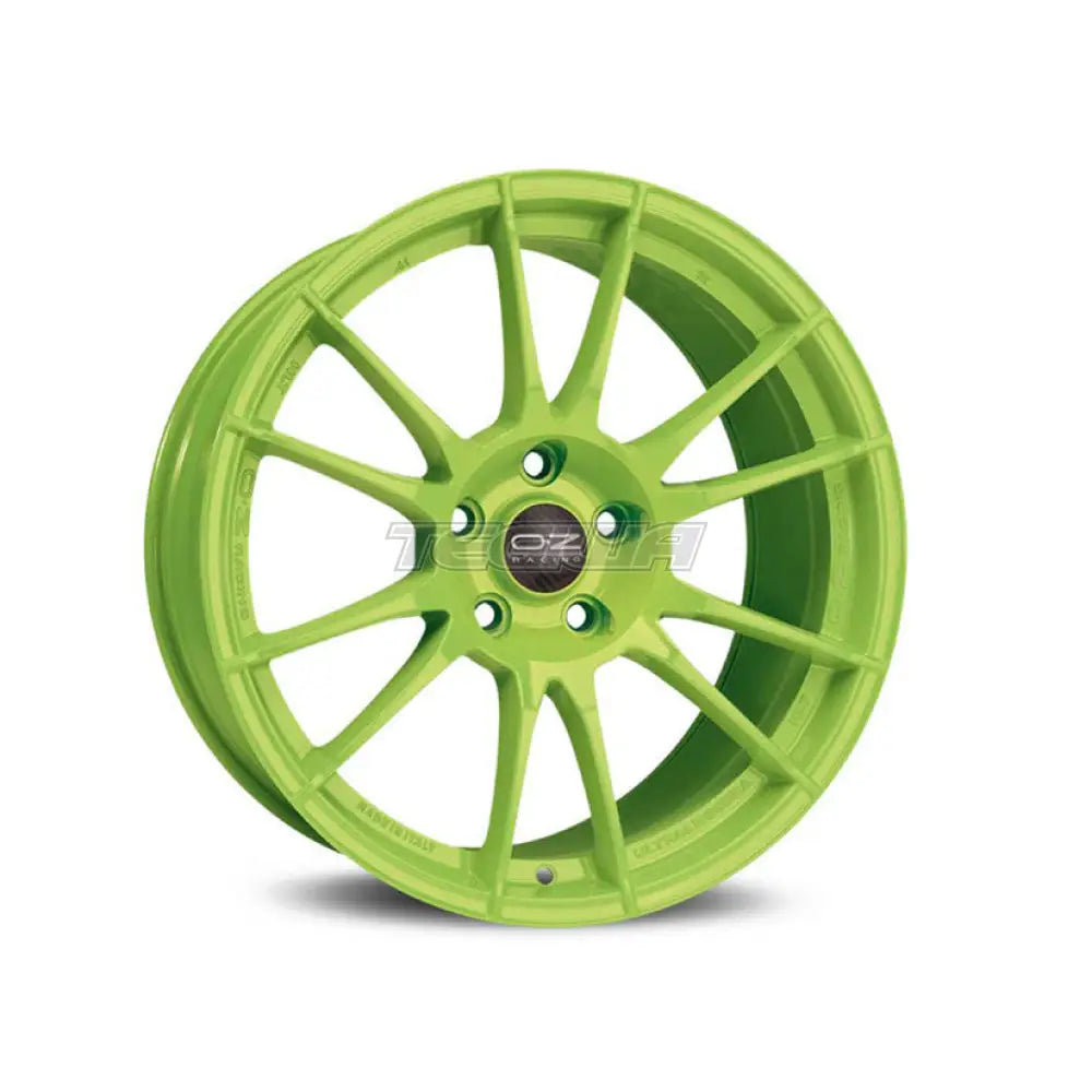 OZ I-Tech Ultraleggera HLT CL Alloy Wheel 19x8.5 ET53 15x130 Acid Green 84mm CB
