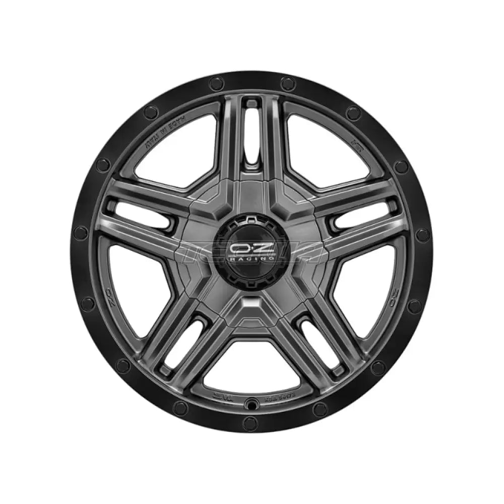 OZ Perform SUV-Offroad Rally Adventure Alloy Wheel 17x8 ET25 6x139.7 Matt Graphite Black Lip 106.1mm CB