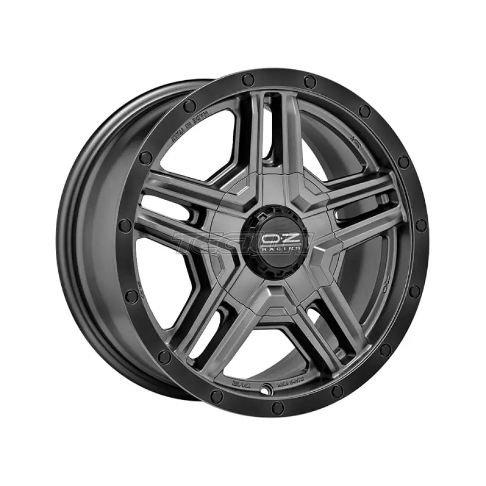 OZ Perform SUV-Offroad Rally Adventure Alloy Wheel 17x8 ET45 6x130 Matt Graphite Black Lip 84.06mm CB