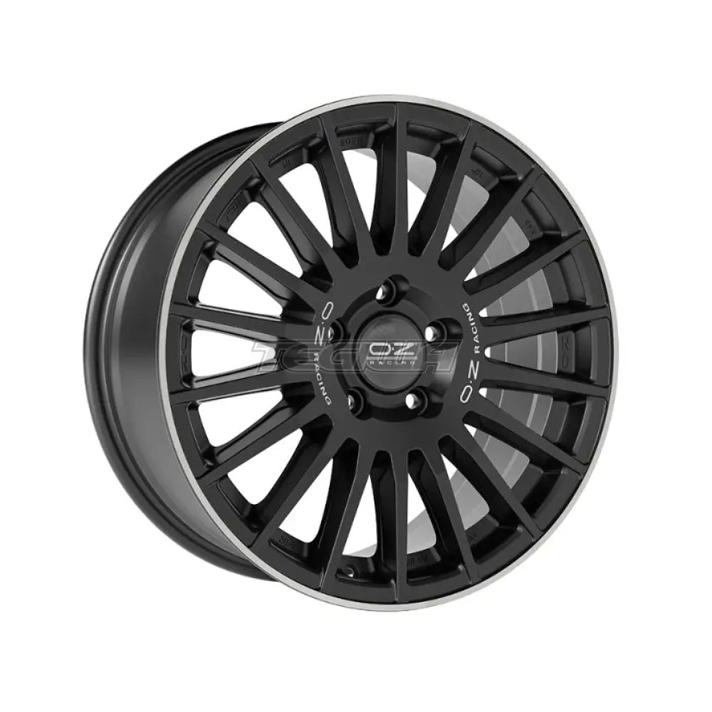 OZ Perform SUV-Offroad Rally Desert Alloy Wheel 18x8 ET45 6x139.7 Matt Black Silver Lettering Diamond Lip 95.1mm CB