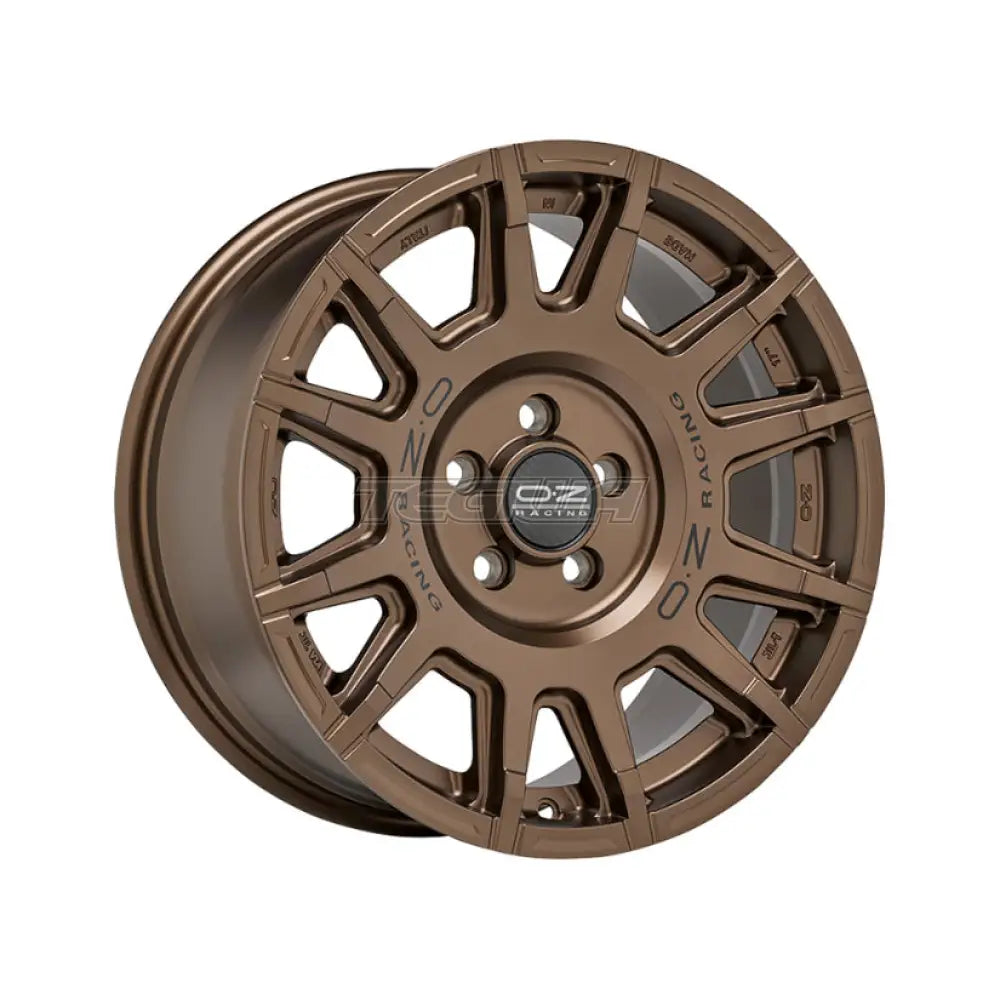 OZ Perform SUV-Offroad Rally Legend Alloy Wheel 17x8 ET0 5x127 Matt Bronze Black Lettering 71.6mm CB