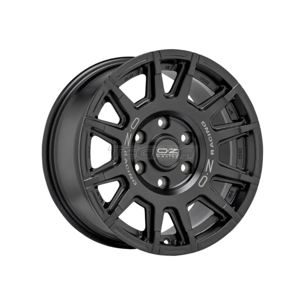 OZ Perform SUV-Offroad Rally Legend Alloy Wheel 17x8 ET35 6x139.7 Matt Black Dark Lettering 95.1mm CB