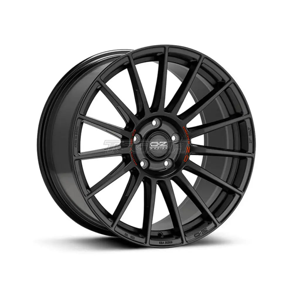 OZ Perform SUV-Offroad Superturismo Dakar Alloy Wheel 20x8.5 ET45 5x112 Matt Black Red Lettering 79mm CB
