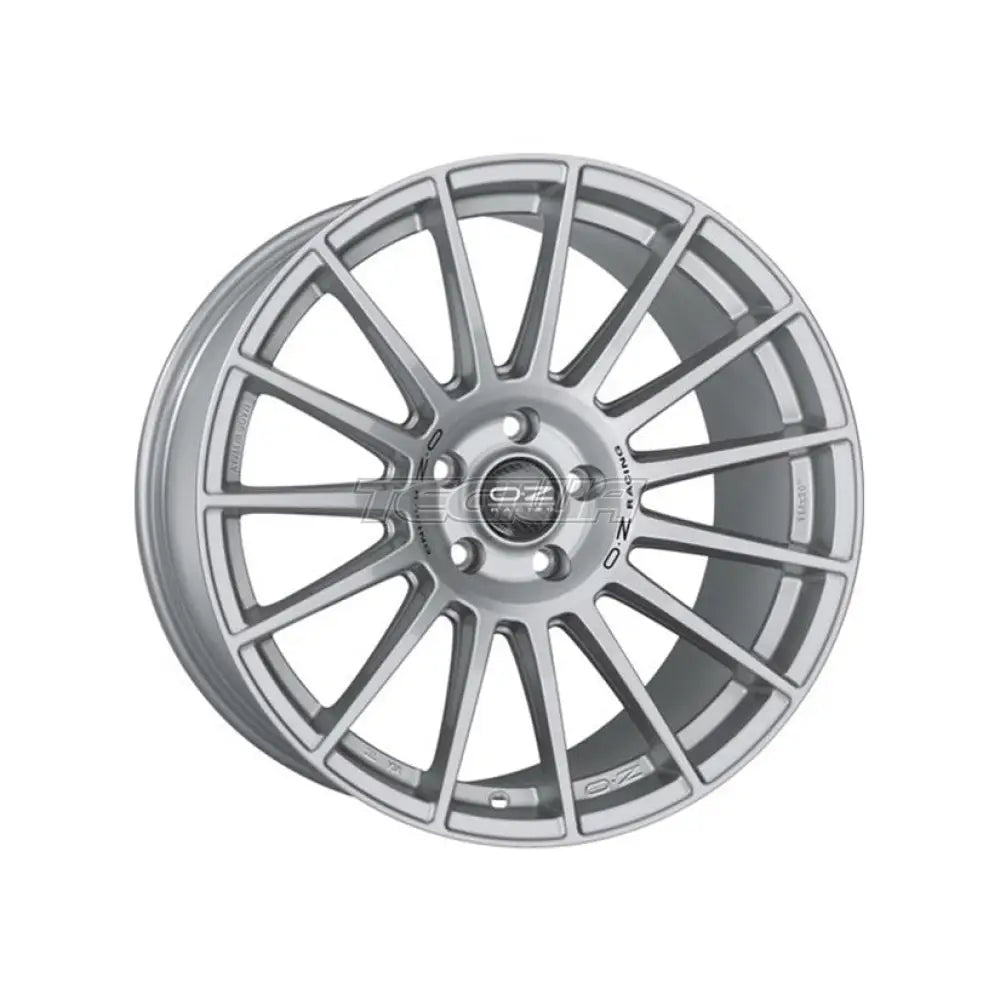 OZ Perform SUV-Offroad Superturismo Dakar Alloy Wheel 21x9 ET50 5x112 Matt Race Silver Black Lettering 66.6mm CB