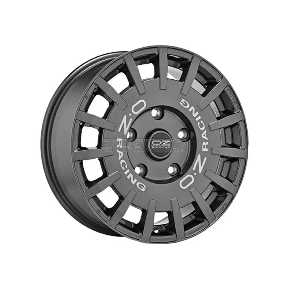 OZ Sport Rally Racing Van Alloy Wheel 18x8 ET45 5x120 Dark Graphite Silver Lettering 65.1mm CB