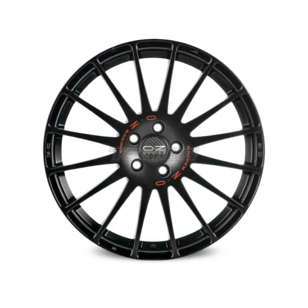 OZ Sport Superturismo GT Alloy Wheel 17x7.5 ET37 5x110 Matt Race Silver Black Lettering 65.1mm CB