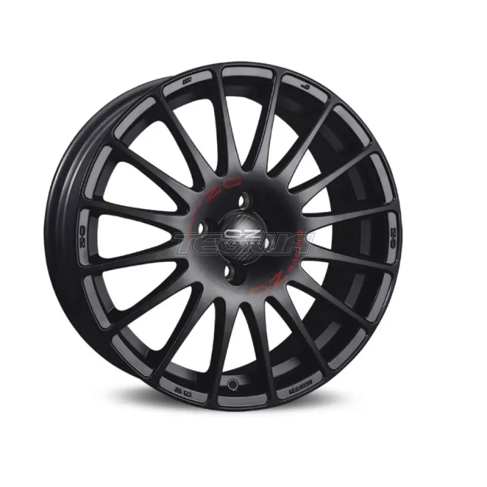 OZ Sport Superturismo GT Alloy Wheel 17x7.5 ET37 5x110 Matt Race Silver Black Lettering 65.1mm CB