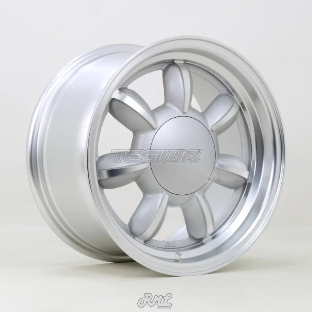 RML Daisy Alloy Wheel 15x8 ET30 4x100 Silver Polished Lip 54.1mm CB