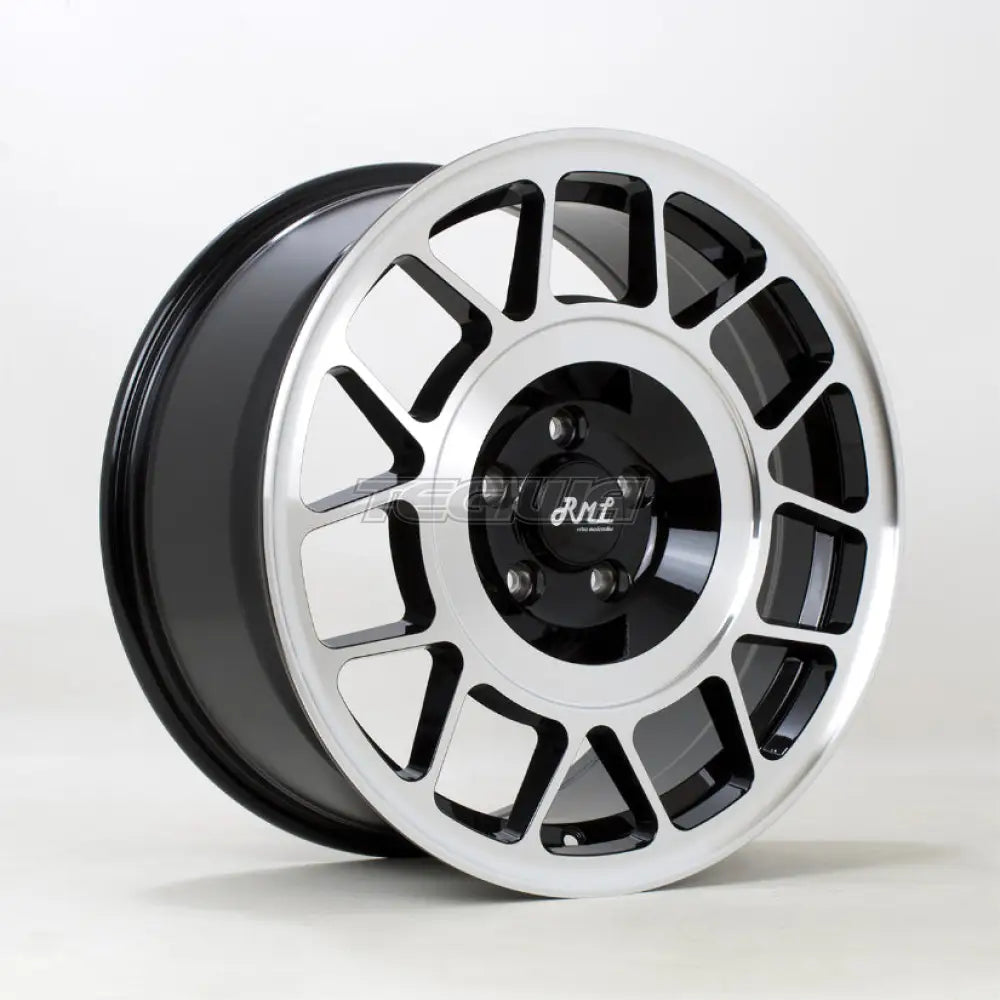 RML Snowflake Alloy Wheel 18x8.5 ET45 5x112 Gloss Black Polished Face 57.1mm CB