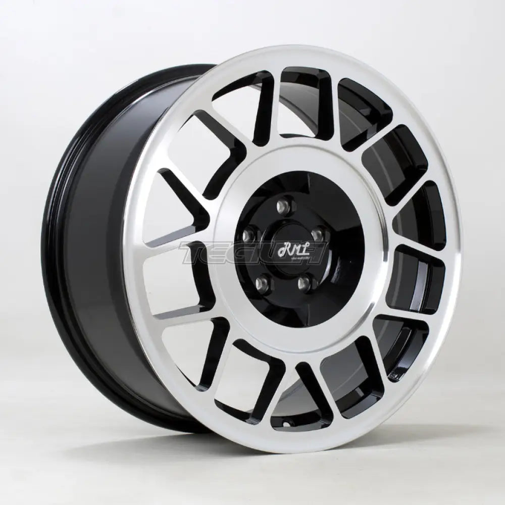 RML Snowflake Alloy Wheel 19x8.5 ET45 5x112 Gloss Black Polished Face 57.1mm CB