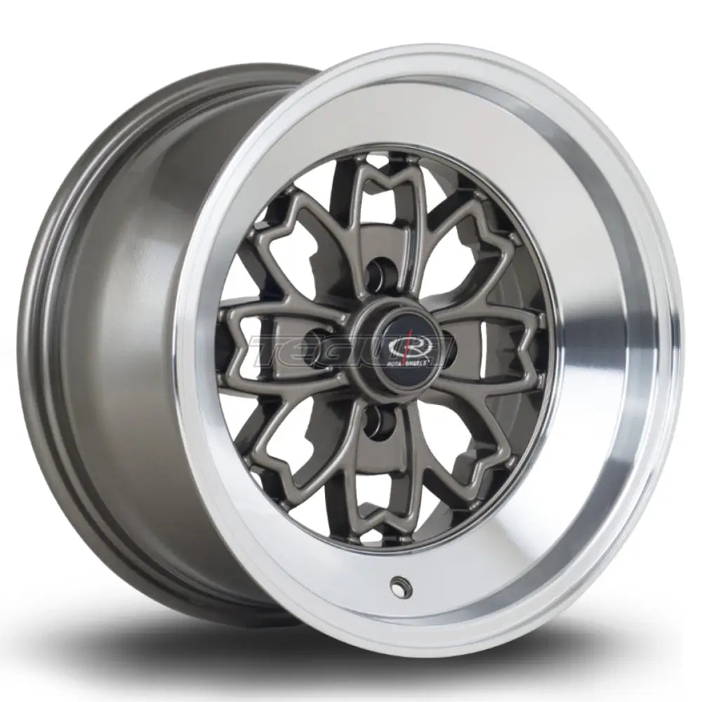 Rota Aleica Alloy Wheel 15x8 ET0 4x114 Bronze Polished Lip 73mm CB