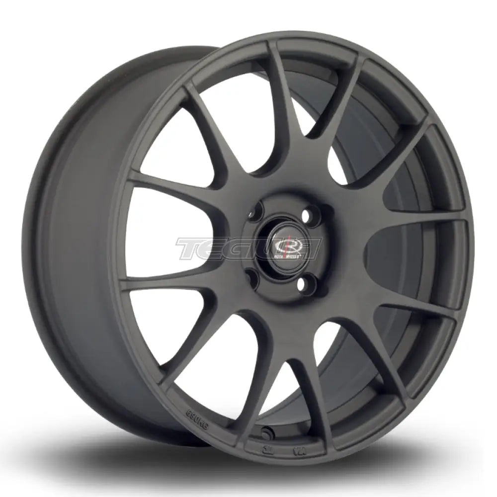 Rota Blitz Alloy Wheel 17x7.5 ET45 4x108 Flat Black 2 73mm CB