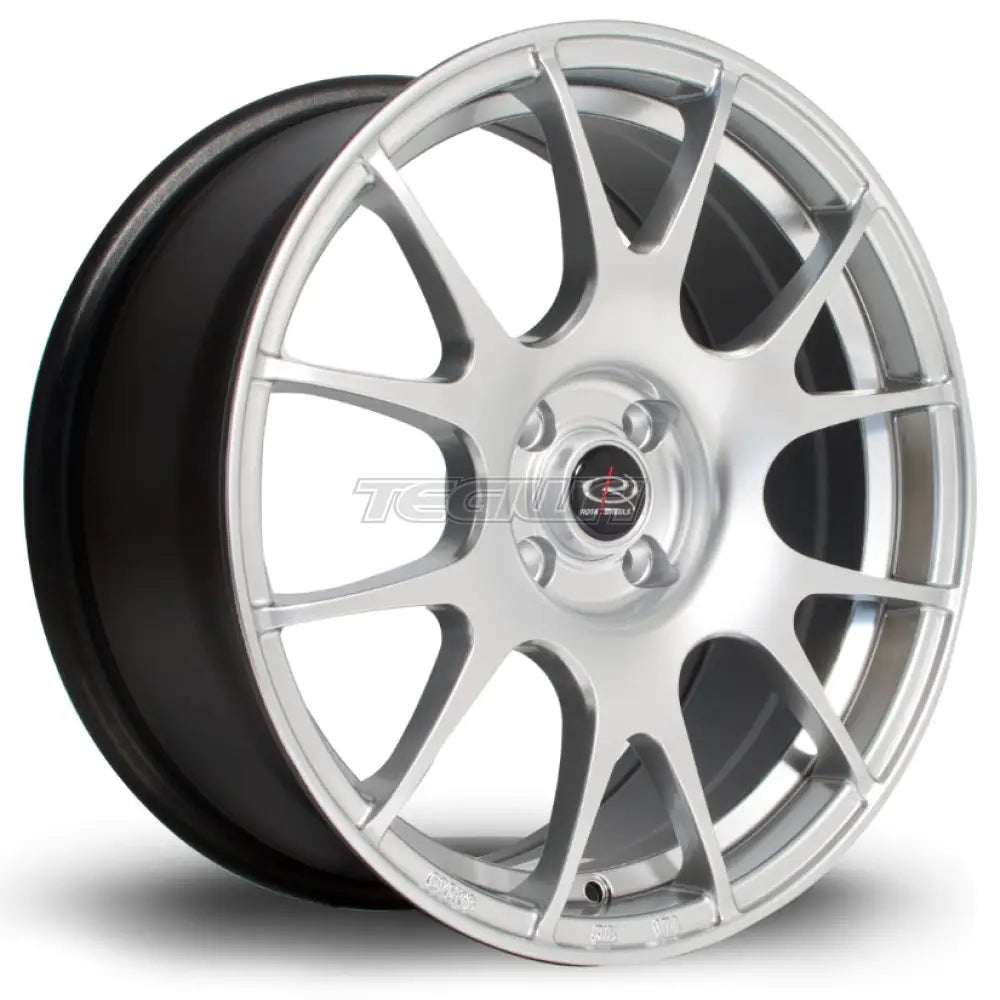 Rota Blitz Alloy Wheel 17x8 ET35 5x100 Hyper Silver 73mm CB