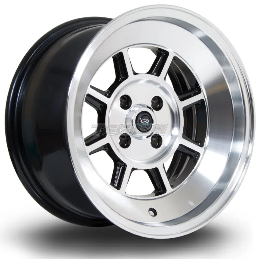 Rota BM8 Alloy Wheel 15x8 ET0 4x114 Gloss Black Polished Face 73mm CB