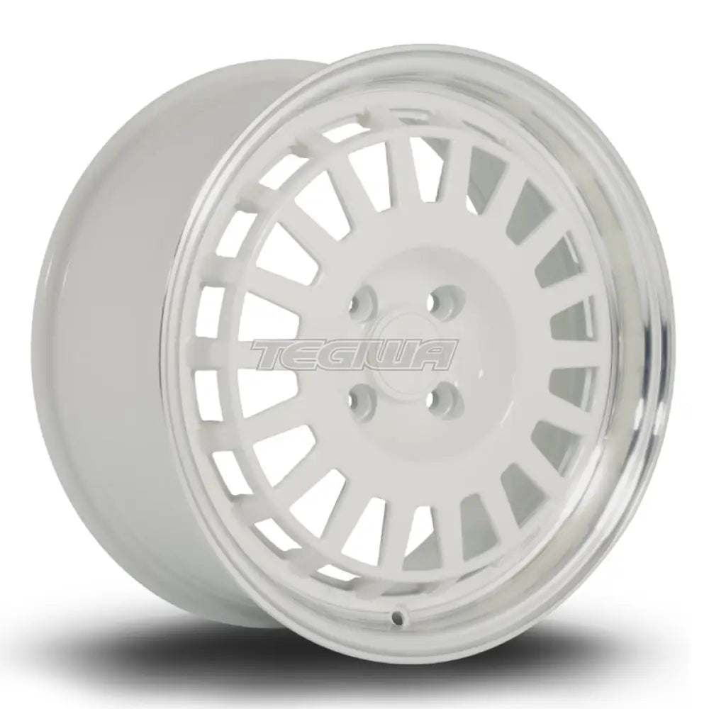 Rota EG6 Alloy Wheel 16x7 ET35 4x100 White Polished Lip 67.1mm CB
