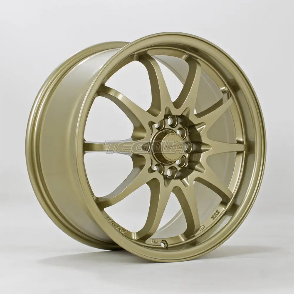 Rota Fighter Alloy Wheel 17x8 ET48 5x100,5x114 Gold 73mm CB