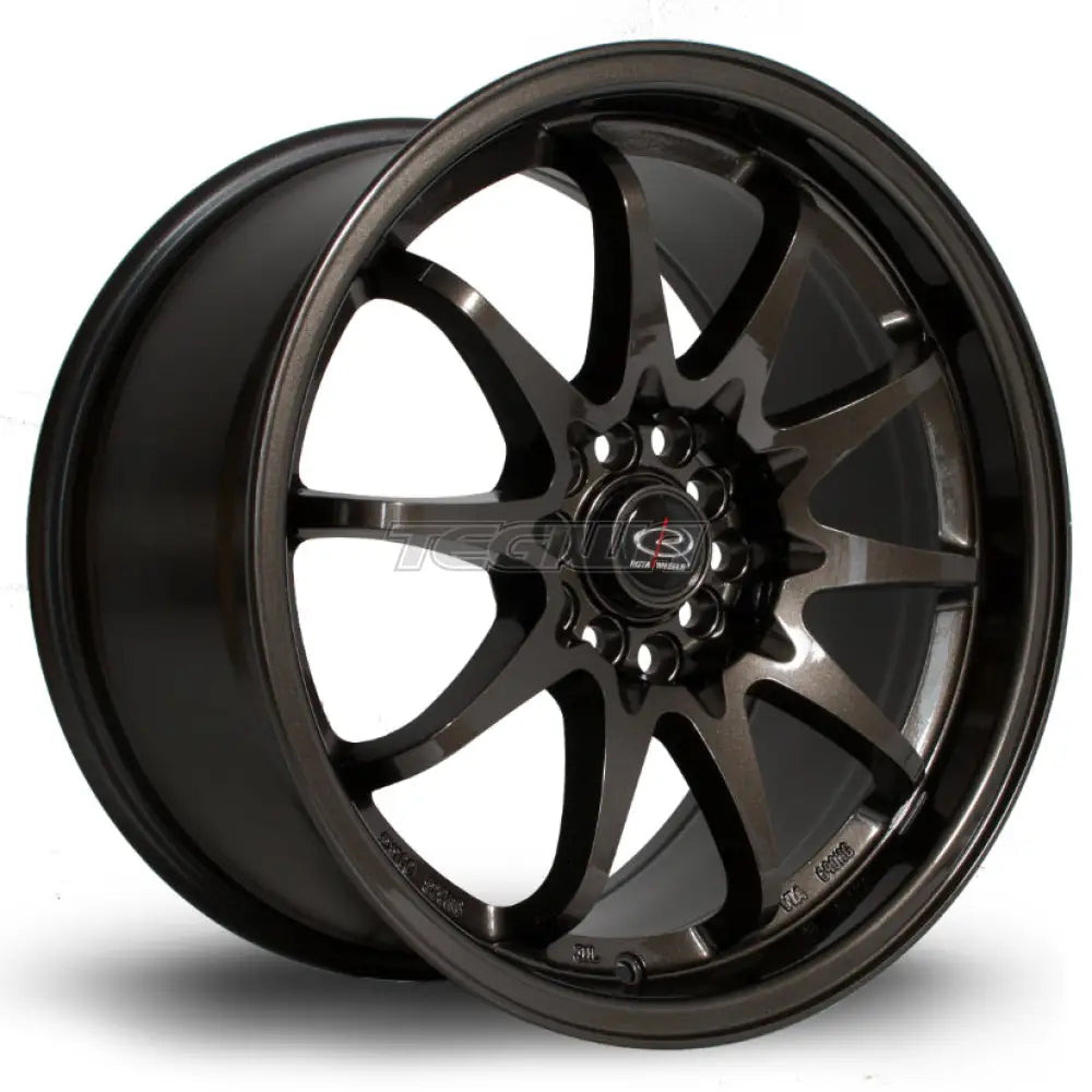 Rota Fighter Alloy Wheel 17x9 ET50 5x100,5x114 Gunmetal 73mm CB