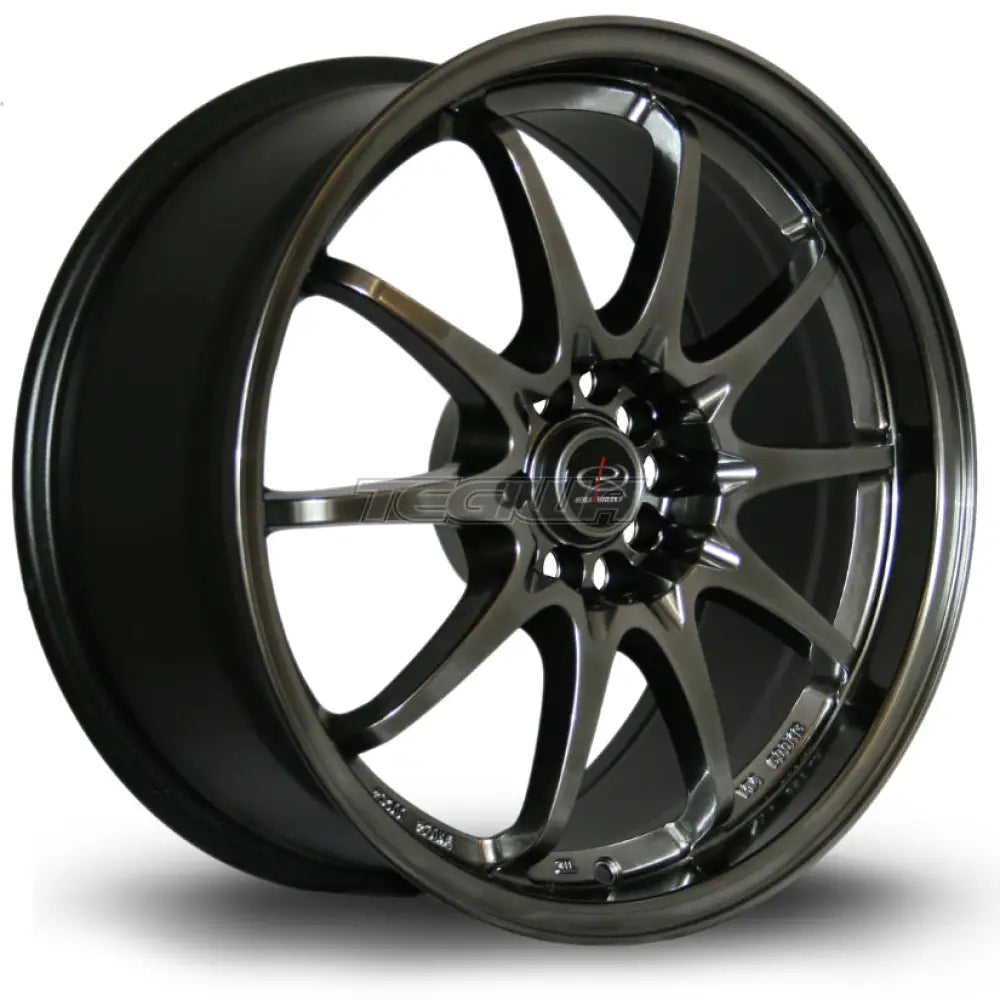 Rota Fighter Alloy Wheel 18x8.5 ET30 5x100,5x114 Hyper Black 73mm CB
