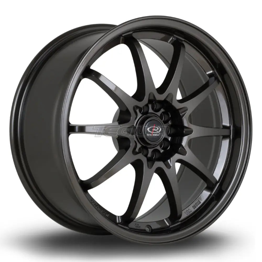 Rota Fighter Alloy Wheel 18x8.5 ET35 5x100,5x114 Gunmetal 73mm CB