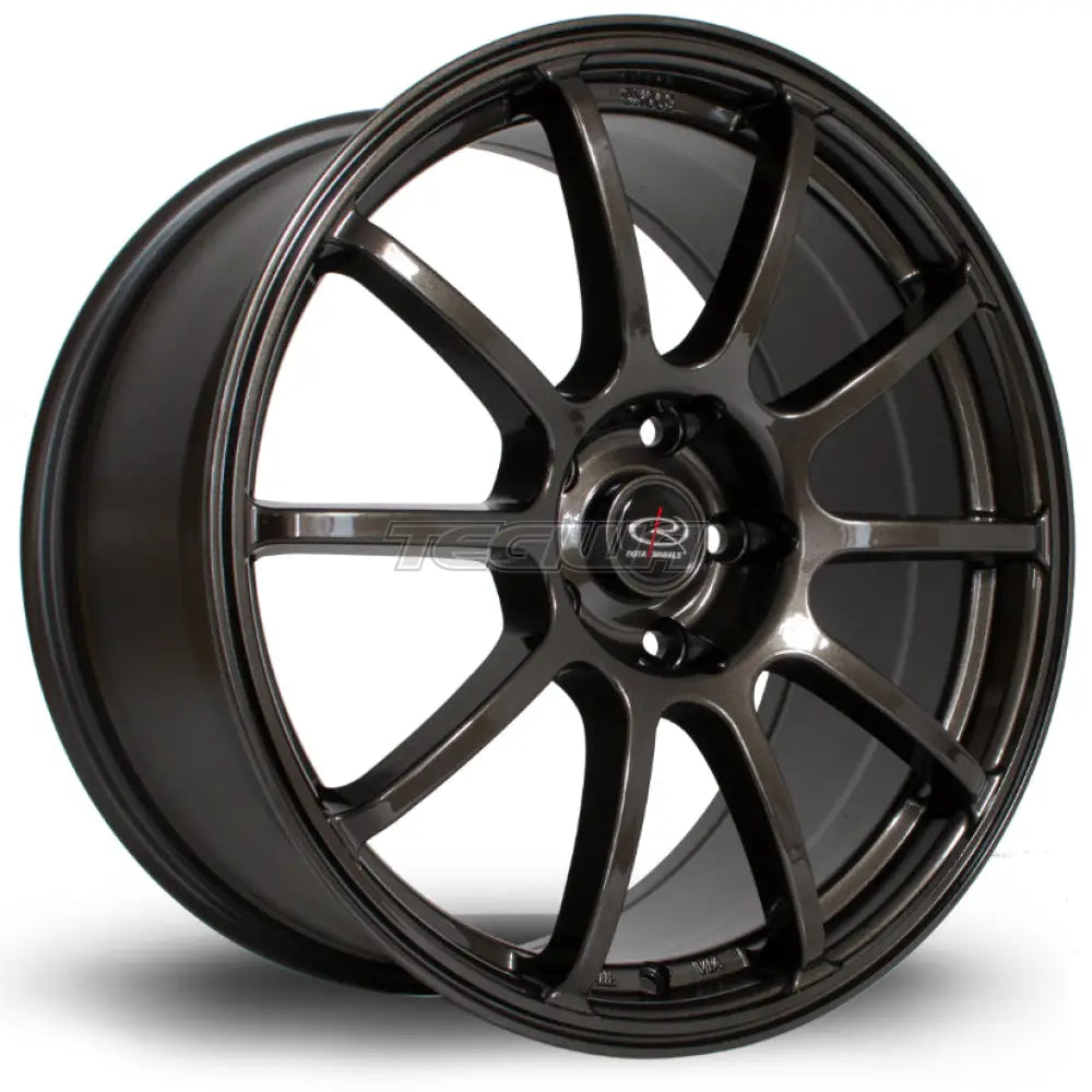 Rota Force Alloy Wheel 18x8.5 ET48 5x100 Gunmetal 73mm CB