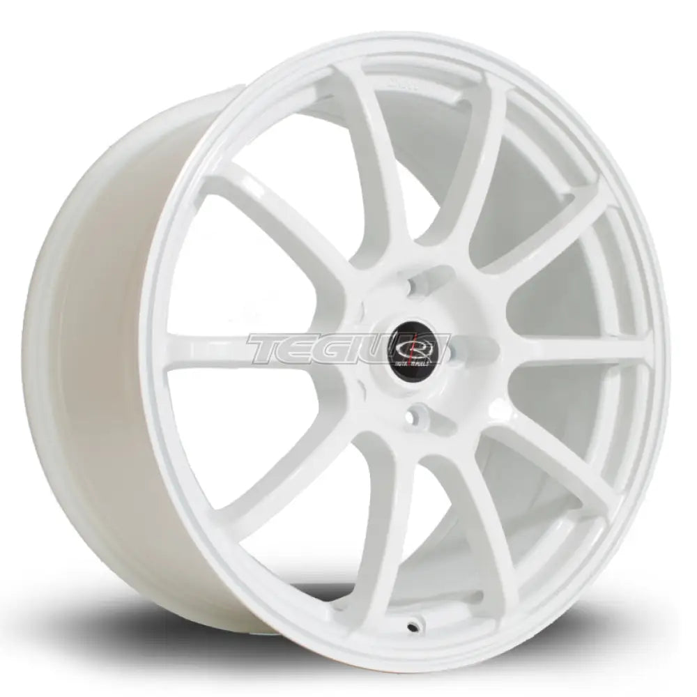 Rota Force Alloy Wheel 18x8.5 ET48 5x100 White 73mm CB