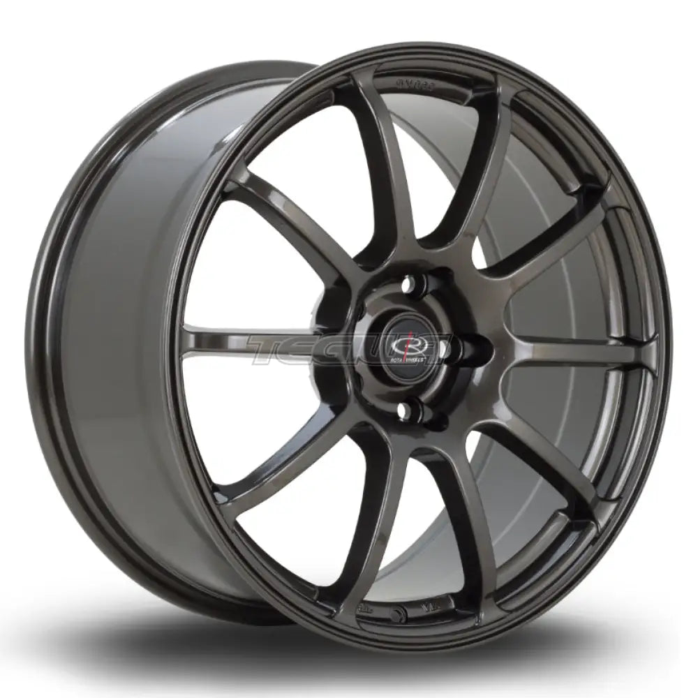 Rota Force2 Alloy Wheel 18x8.5 ET45 5x120 Gunmetal 76.1mm CB