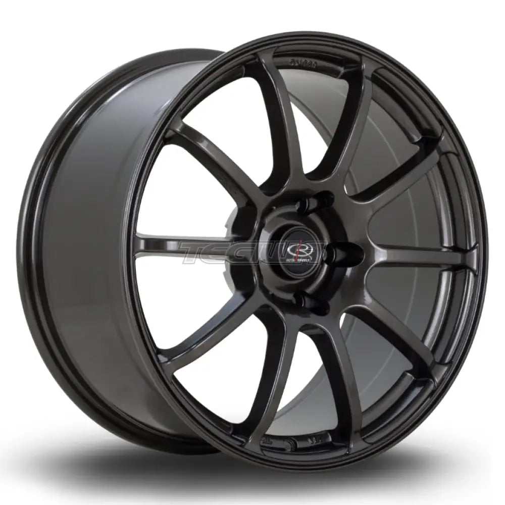 Rota Force2 Alloy Wheel 18x9 ET42 5x114 Gunmetal 73mm CB