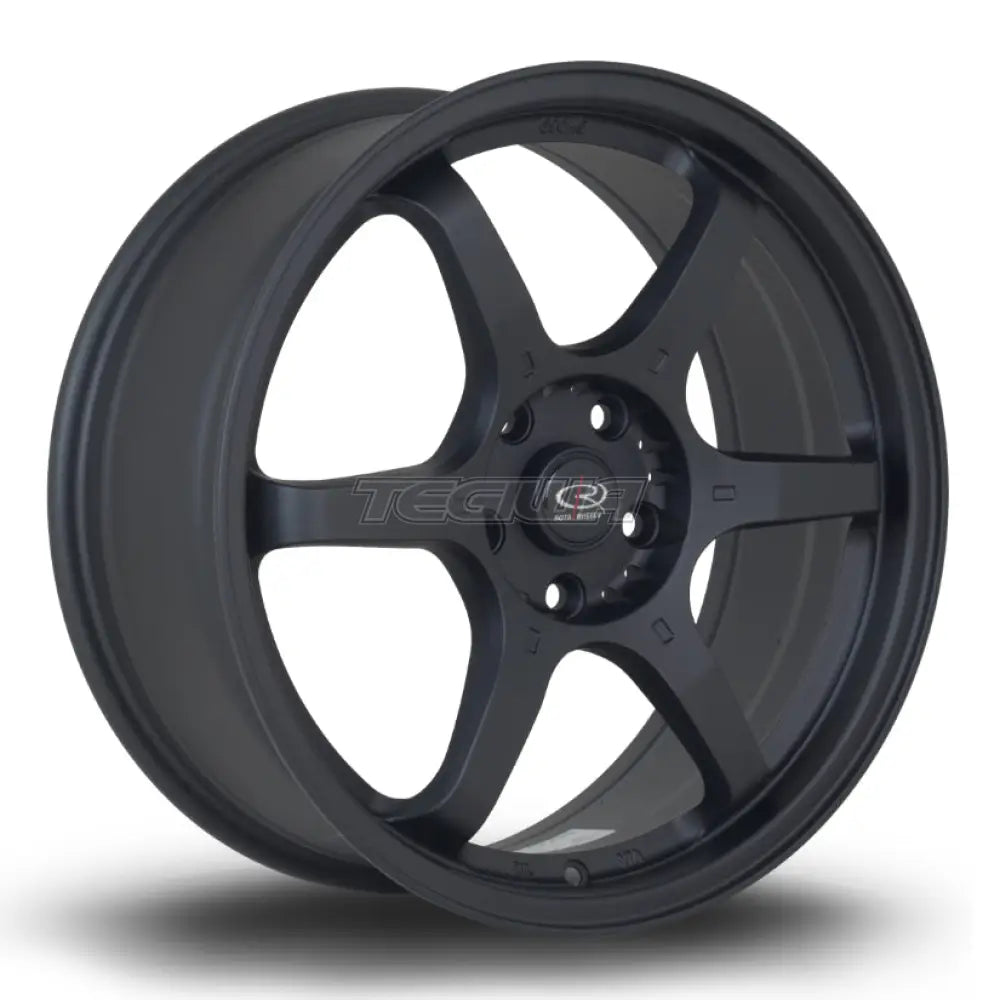 Rota GR6 Alloy Wheel 18x7.5 ET45 5x114 Flat Black 2 73mm CB