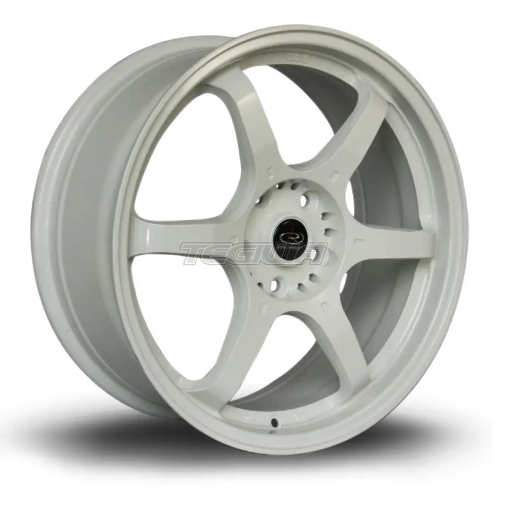 Rota GR6 Alloy Wheel 18x7.5 ET45 5x114 White 73mm CB