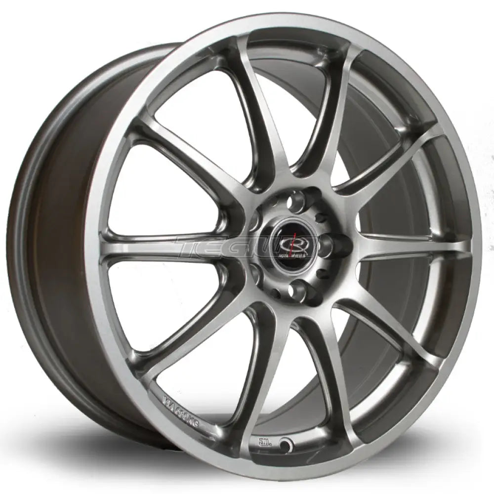 Rota Gra Alloy Wheel 17x7.5 ET48 5x100 Steelgrey 73mm CB