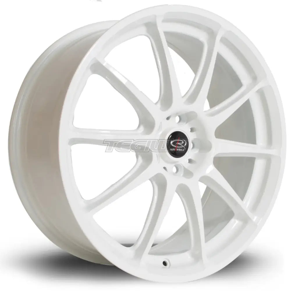 Rota Gra Alloy Wheel 18x7.5 ET48 5x100 White 73mm CB