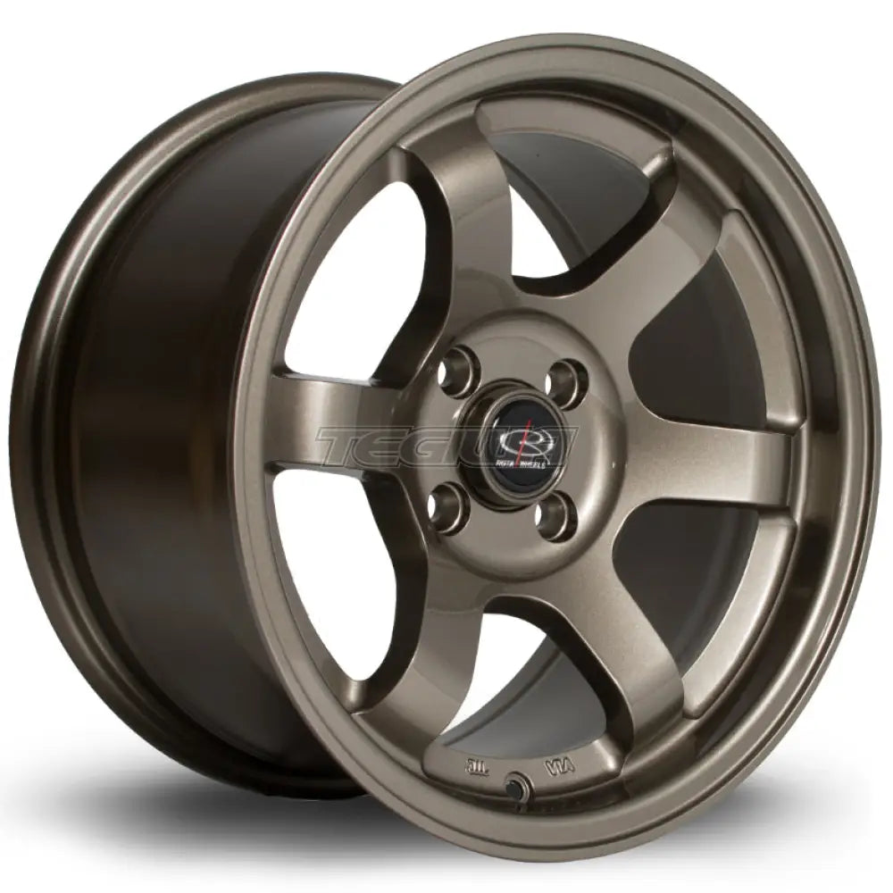 Rota Grid Alloy Wheel 15x9 ET20 4x100 Bronze 67.1mm CB