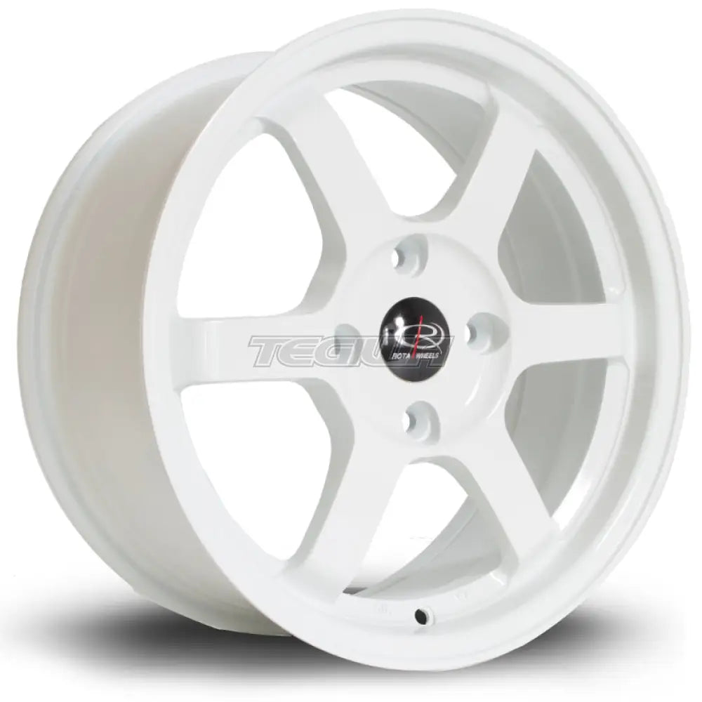 Rota Grid Alloy Wheel 16x7 ET40 4x114 White 73mm CB