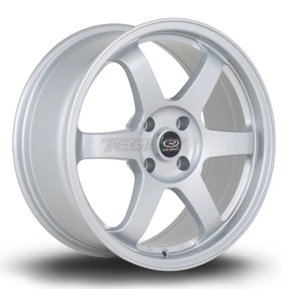 Rota Grid Alloy Wheel 17x7.5 ET25 4x108 Silver 73mm CB