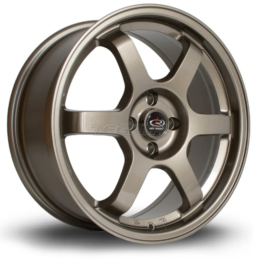 Rota Grid Alloy Wheel 17x7.5 ET45 5x100 Bronze 73mm CB