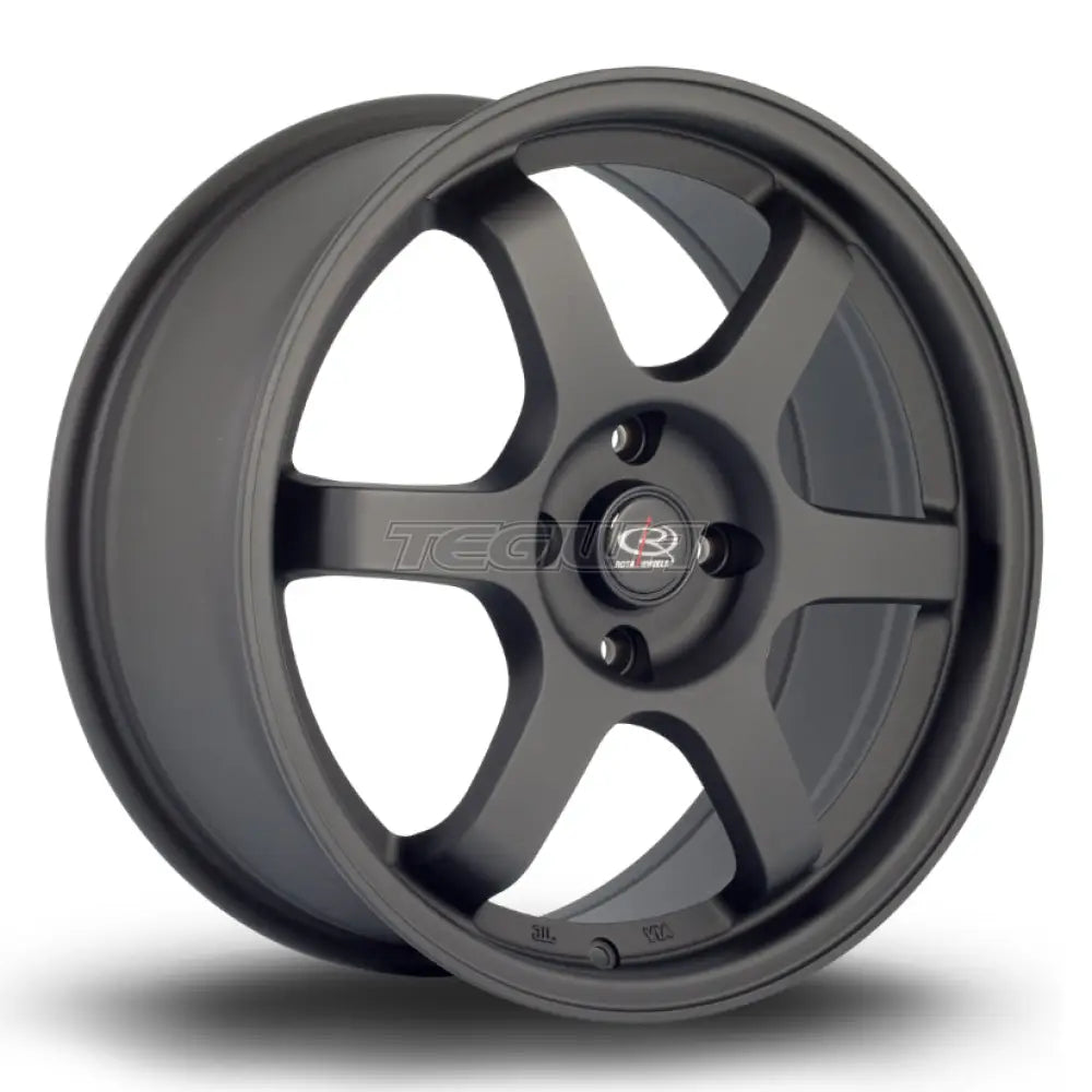 Rota Grid Alloy Wheel 17x7.5 ET45 5x100 Flat Black 2 73mm CB