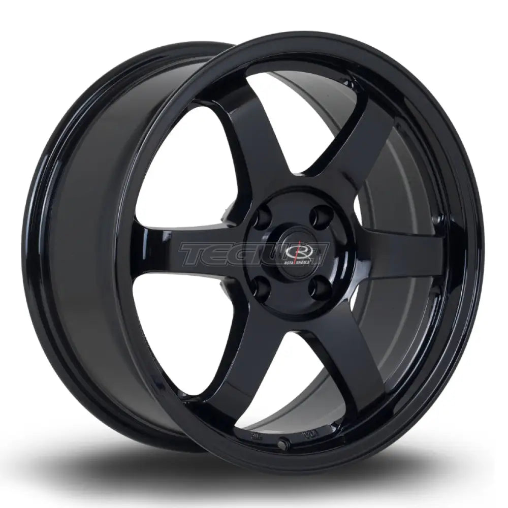 Rota Grid Alloy Wheel 17x8 ET35 5x120 Black 76.1mm CB