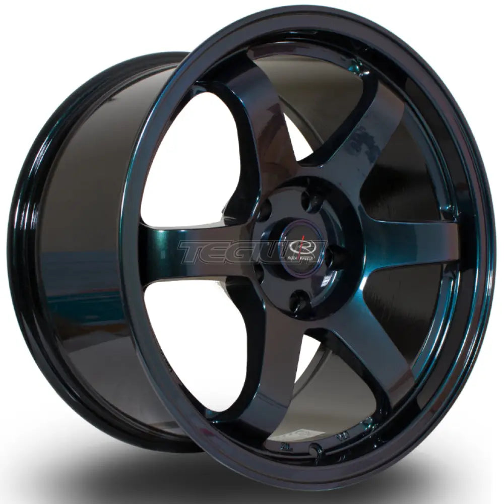Rota Grid Alloy Wheel 17x9 ET25 5x114 Neo Chrome 73mm CB