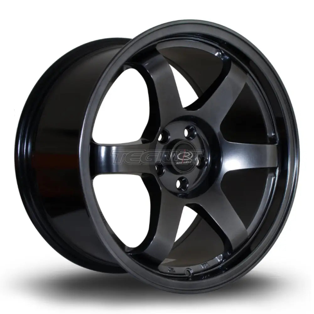 Rota Grid Alloy Wheel 17x9 ET42 5x100 Hyper Black 73mm CB
